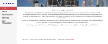 GRI GENARALNY REALIZATOR PROCESU INWESTYCYJNEGO SP Z O O