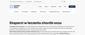 POZNAŃSKIE CENTRUM WZROKU SP. Z O.O.